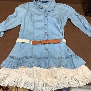 Guess Blue Lace Dress